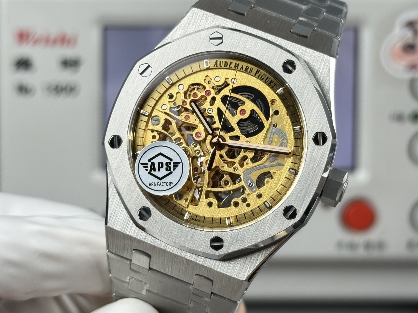 Audemars Piguet Royal Oak 41mm Rose Gold / Silver - watch0035 - Image 5