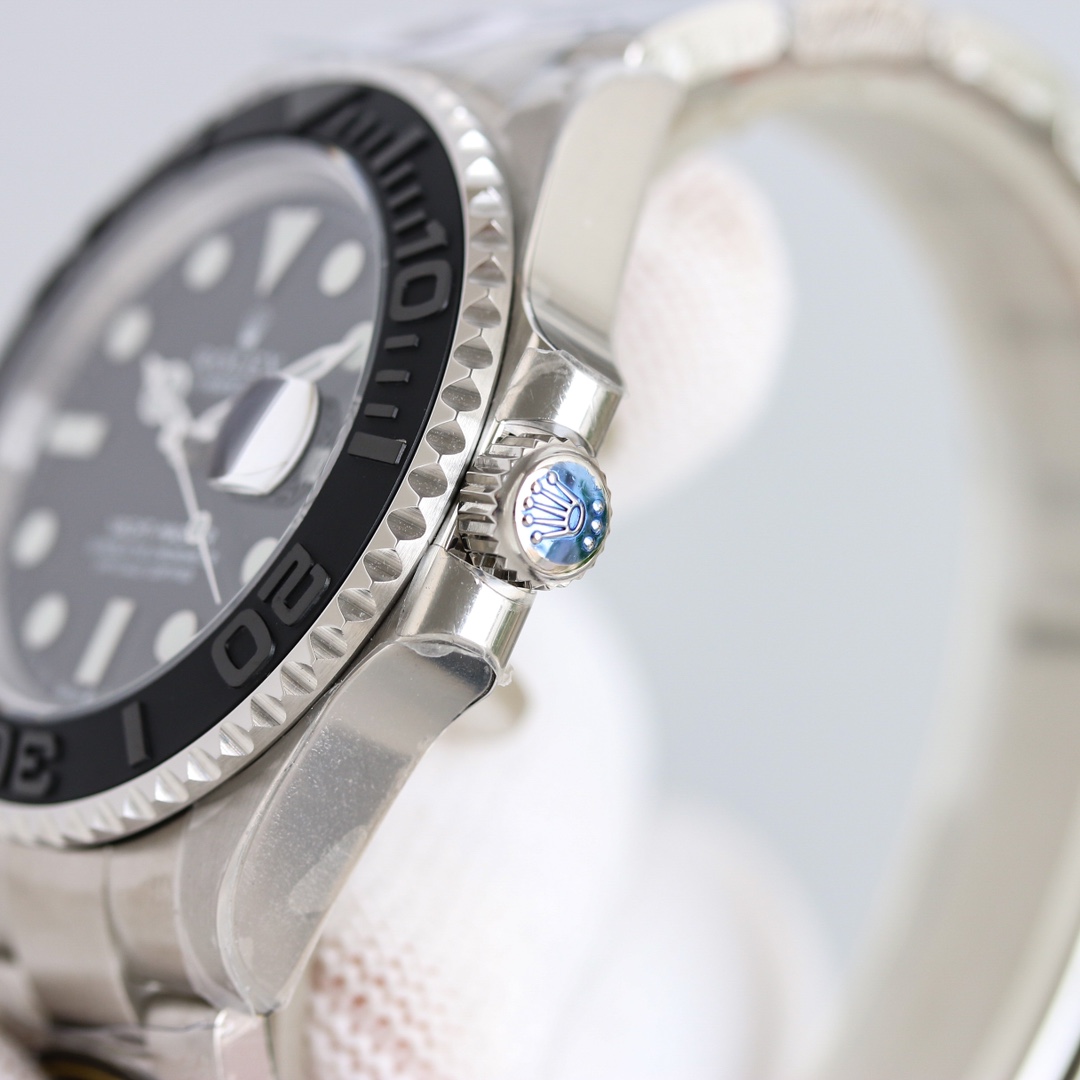 Rolex Yacht-Master 42mm Black / Blue - watch0066 - Image 5