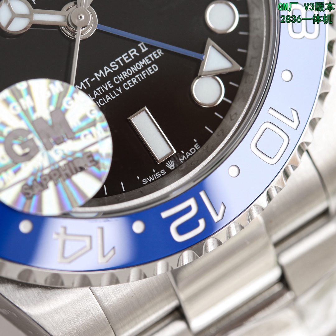 Rolex GMT-Master Blue / Gold - watch0070 - Image 5