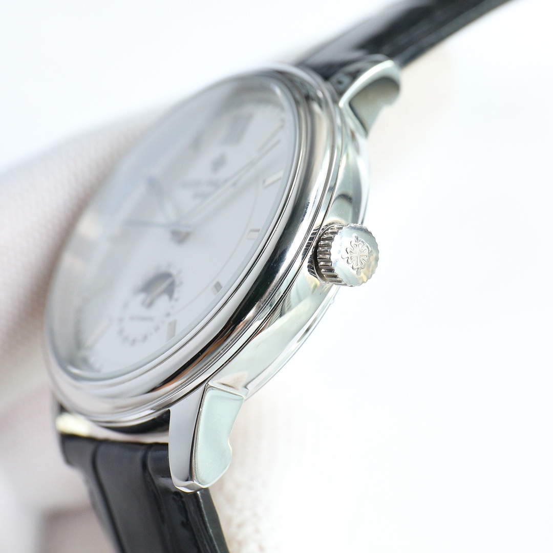 Patek Philippe Watch 40mm White / Gold - watch0098 - Image 5