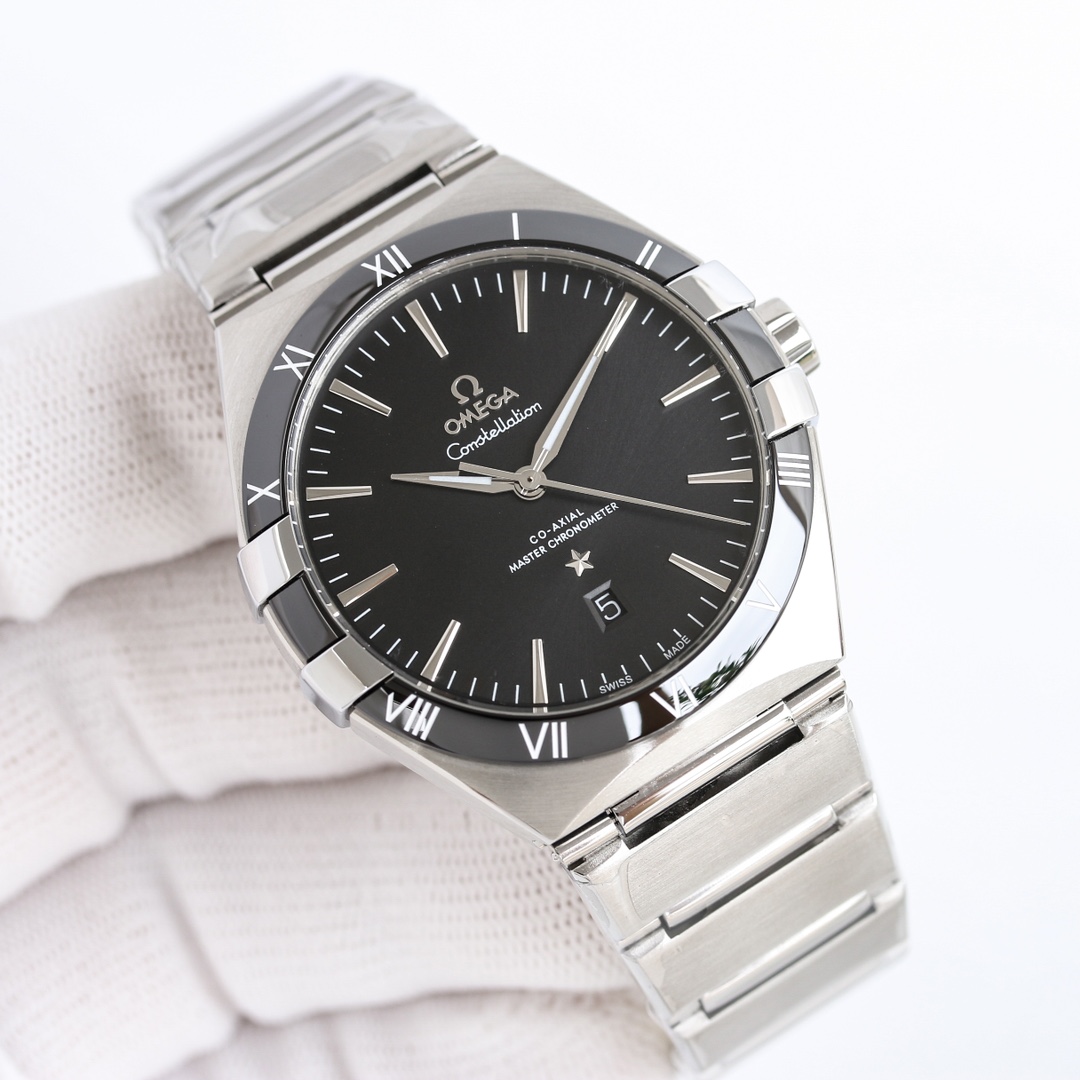 Omega Constellation 41mm Silver - watch0100 - Image 5