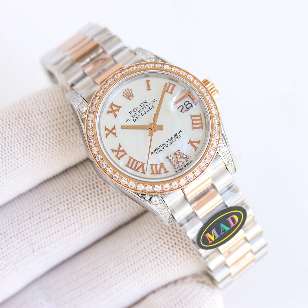 Rolex Datejust 31mm Silver - watch0102 - Image 5