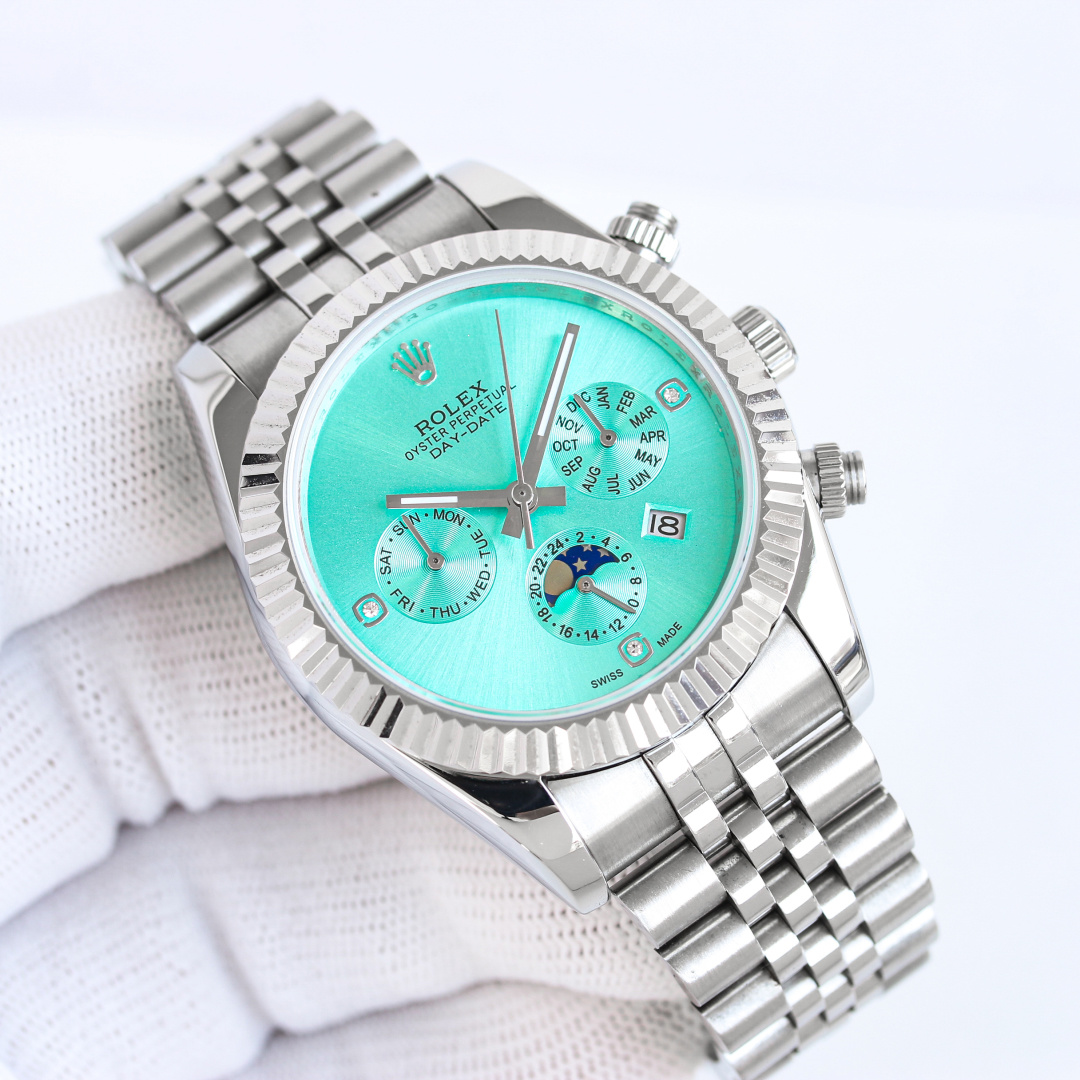 Rolex Datejust 41mm White / Gold - watch0110 - Image 5