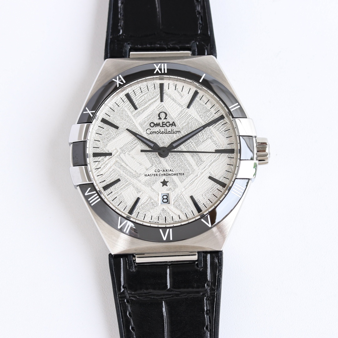 Omega Constellation 41mm Silver - watch0140 - Image 5