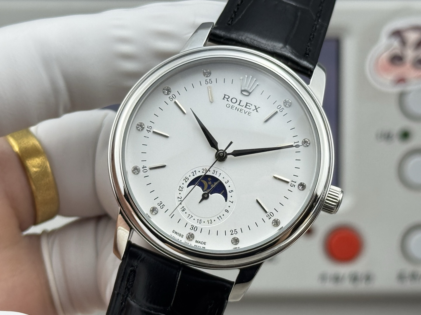 Rolex Watch 40mm Rose Gold / Silver - watch0146 - Image 5