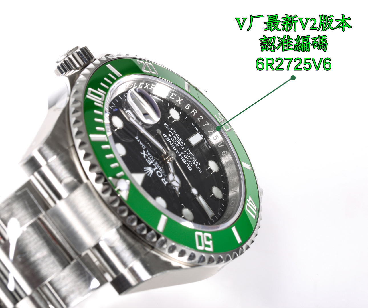 Rolex Submariner 41mm Blue / Green - watch0149 - Image 5