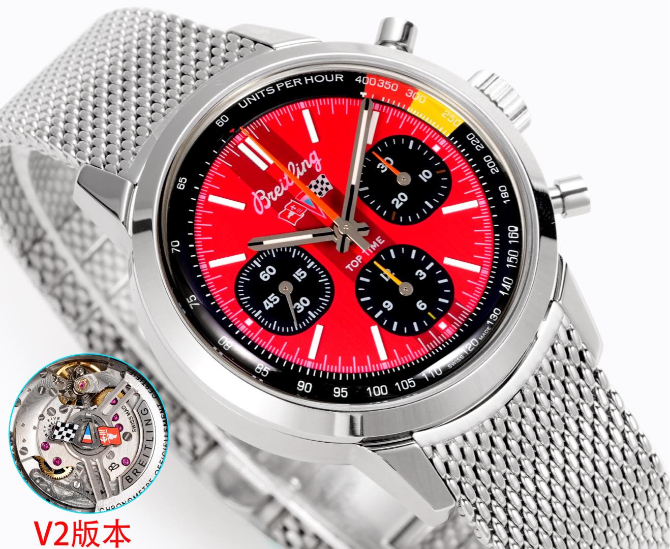 Breitling Navitimer 41mm Black / White - watch0193 - Image 5