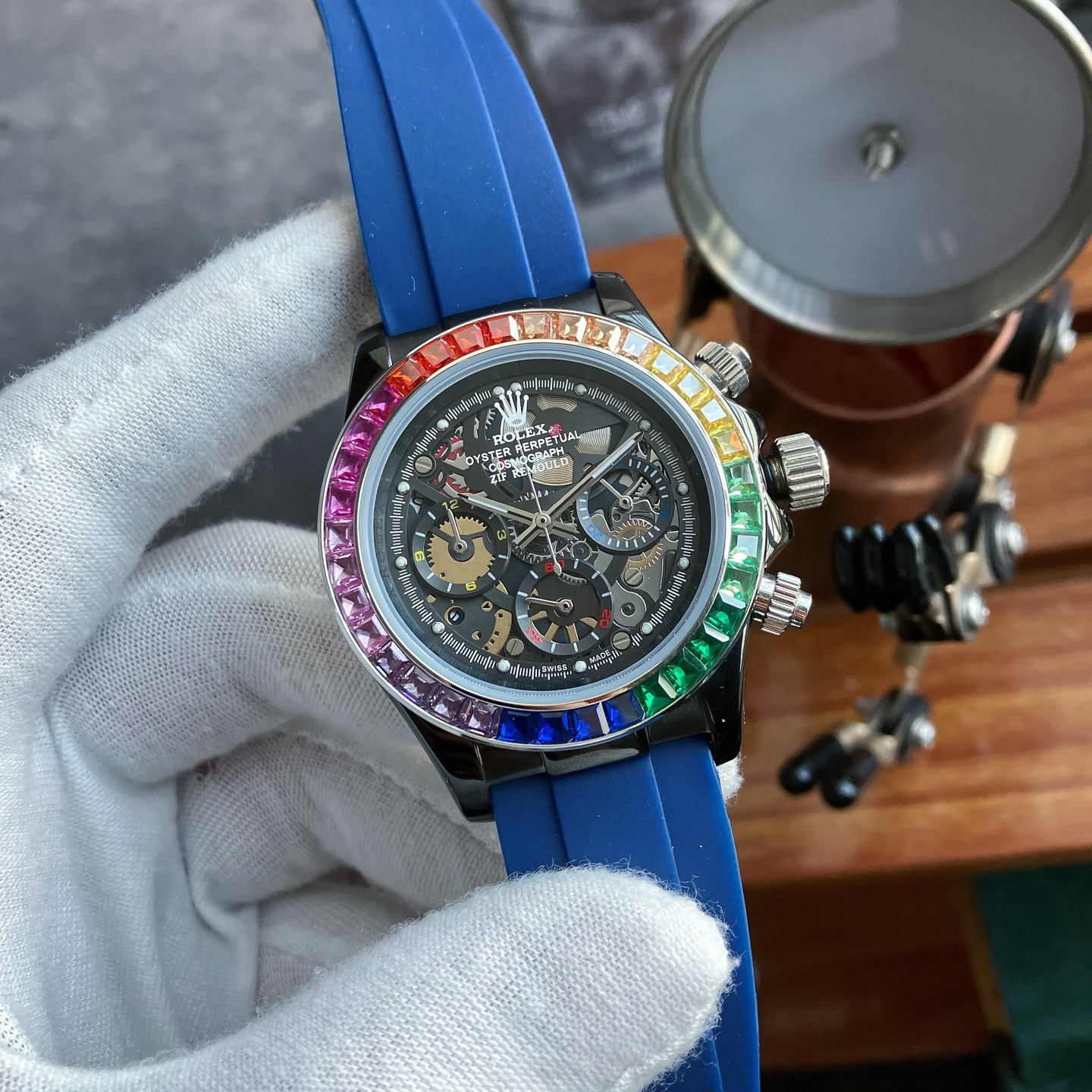 Rolex Daytona 43mm Silver - watch0209 - Image 5