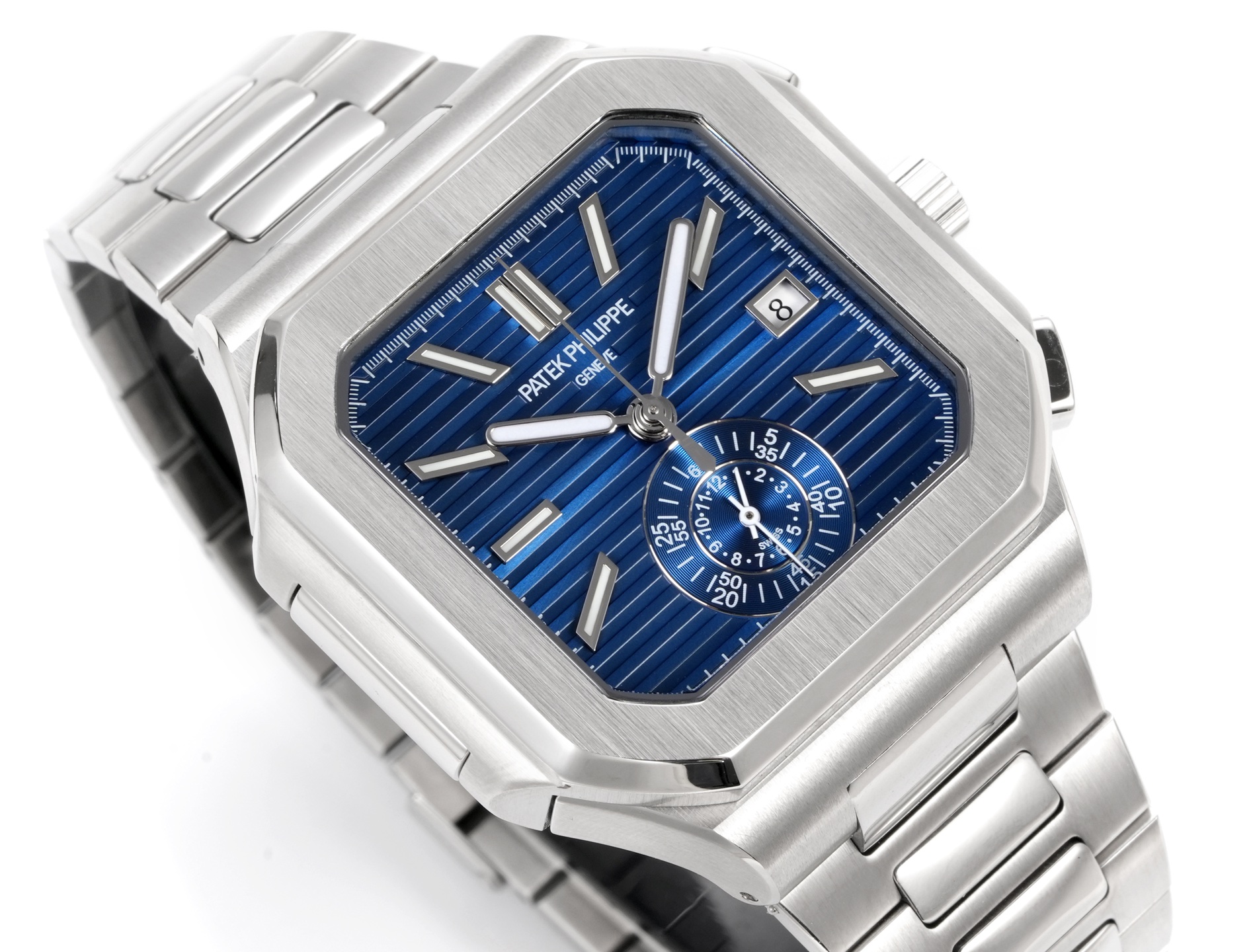 Patek Philippe Nautilus 44mm White - watch0222 - Image 5