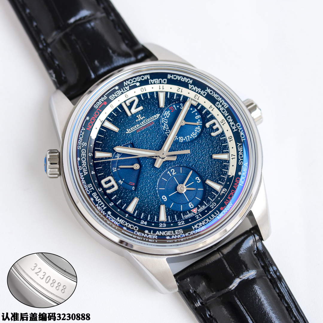 Jaeger-LeCoultre Watch 42mm Black / White - watch0240 - Image 5
