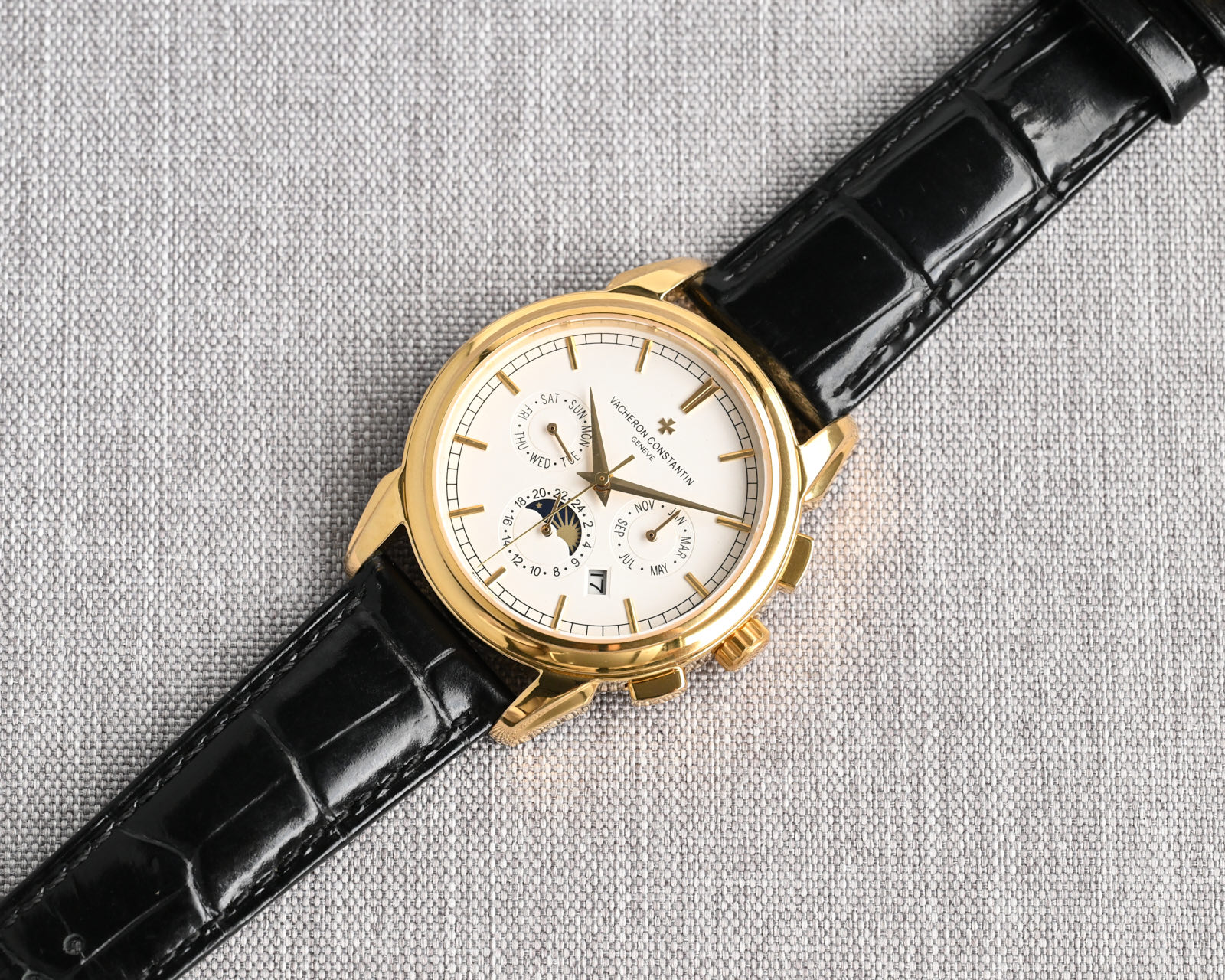 Vacheron Constantin Watch 35mm White / Gold - watch0279 - Image 5