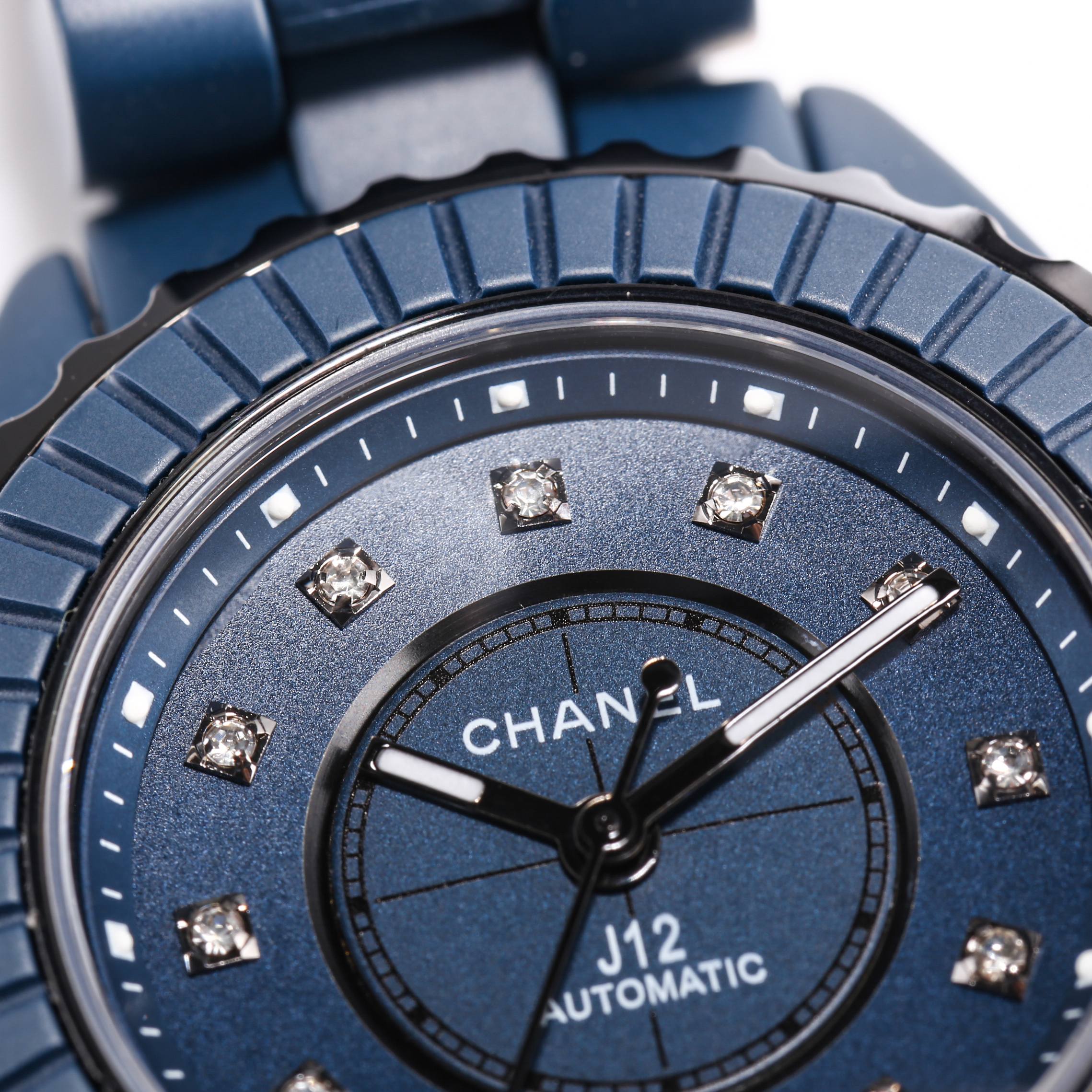Chanel Watch 33mm Blue - watch0287 - Image 5