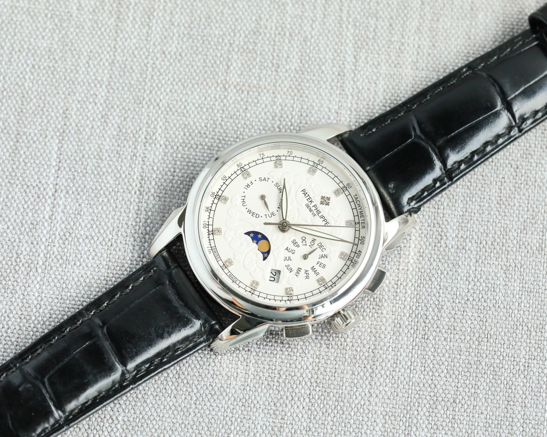 Patek Philippe Watch 41mm Silver - watch0326 - Image 5