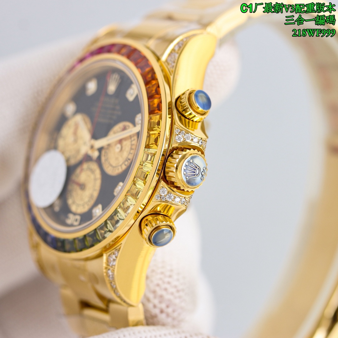 Rolex Daytona Gold / Rose Gold - watch0334 - Image 5