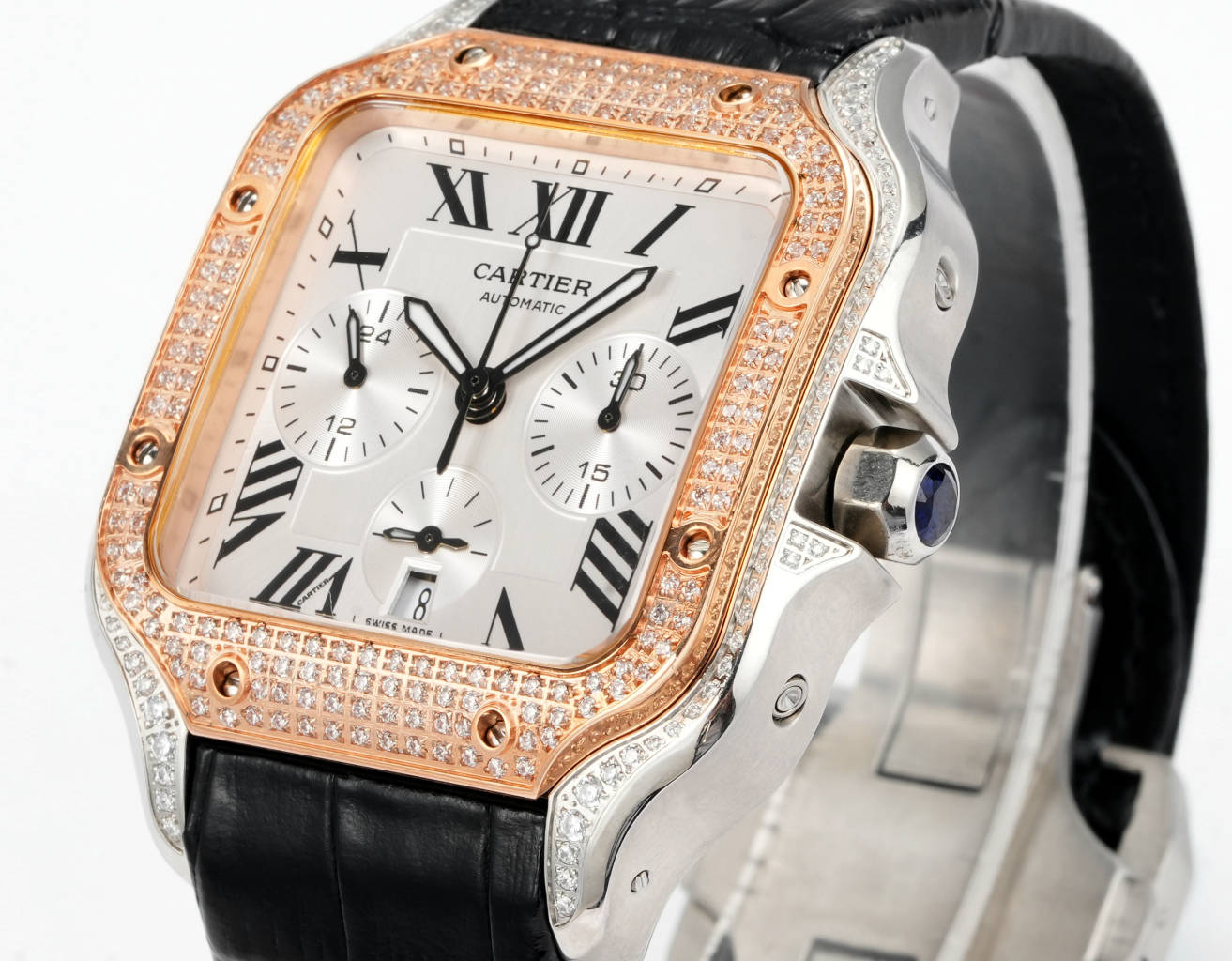 Cartier Santos 43.3mm - watch0369 - Image 5