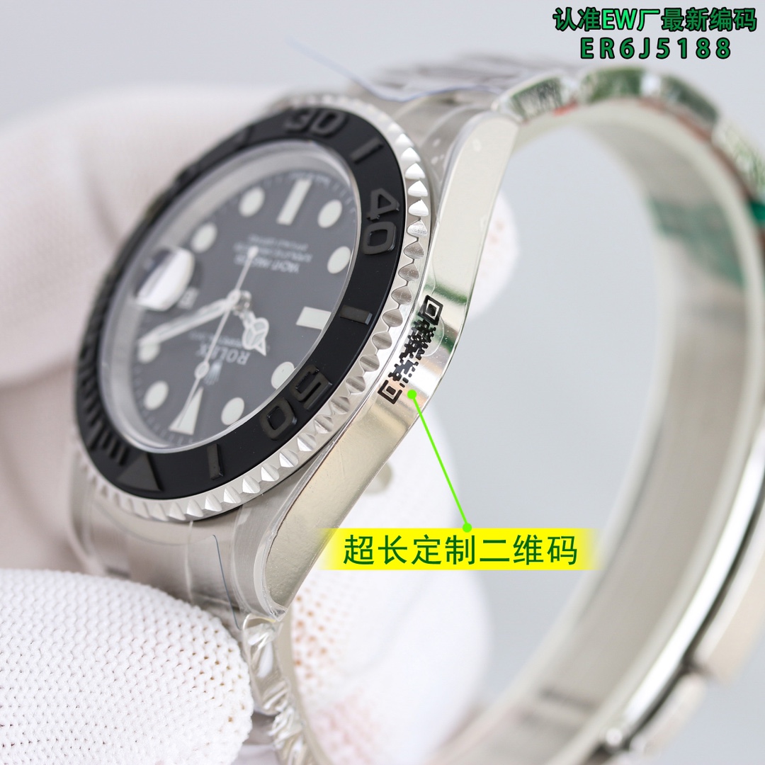 Rolex Yacht-Master 42mm Black / Blue - watch0375 - Image 5