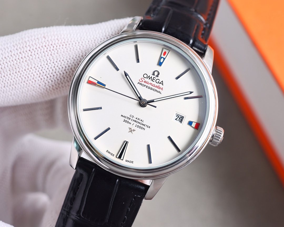 Omega De Ville 40mm Silver - watch0378 - Image 5