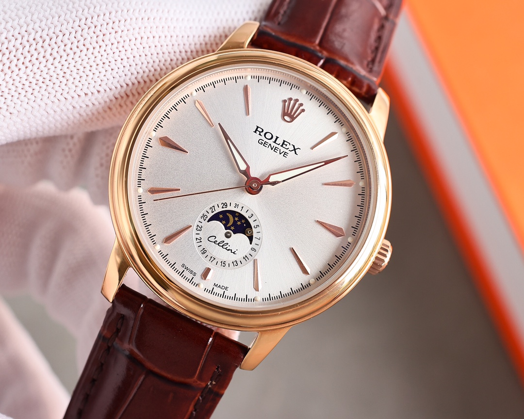 Rolex Watch 40mm Silver - watch0380 - Image 5