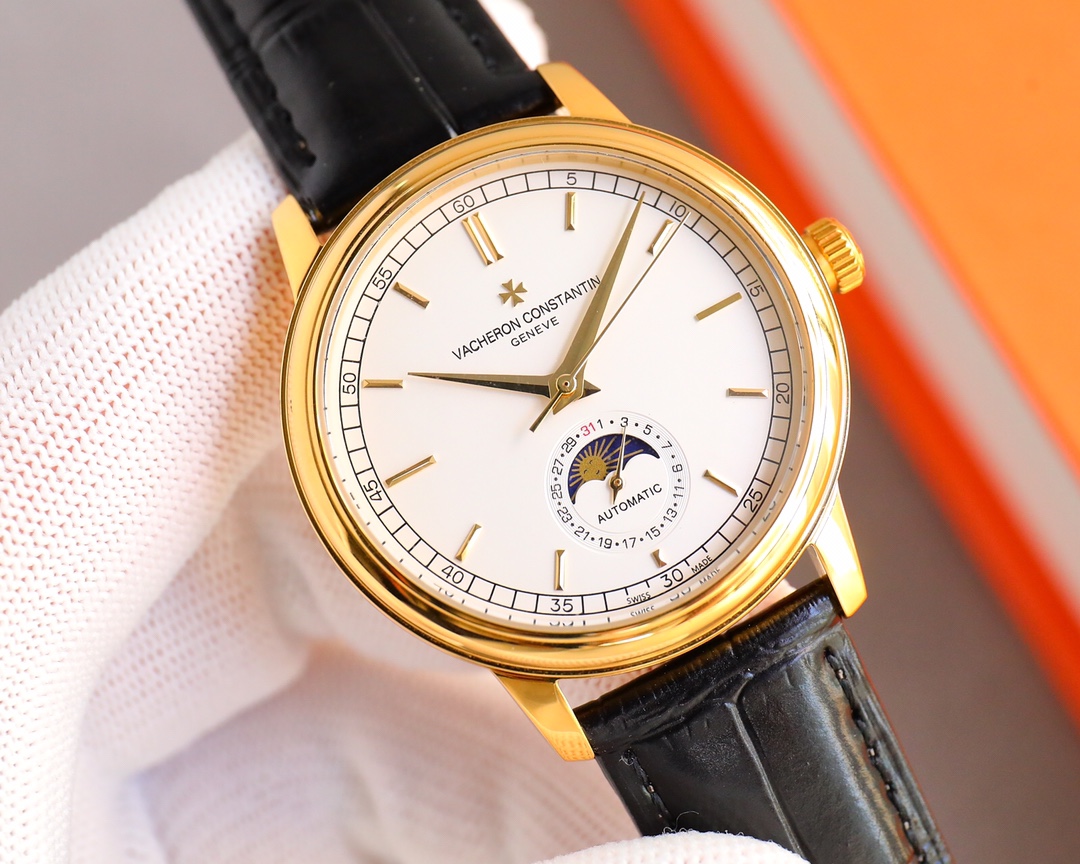Vacheron Constantin Watch 40mm Silver - watch0382 - Image 5