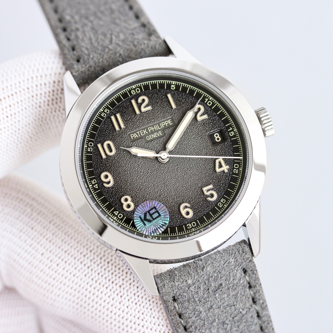 Patek Philippe Watch 40mm Black / Gray - watch0397 - Image 5