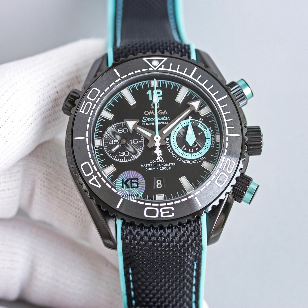 Rolex Watch 45.5mm Black / White - watch0408 - Image 5