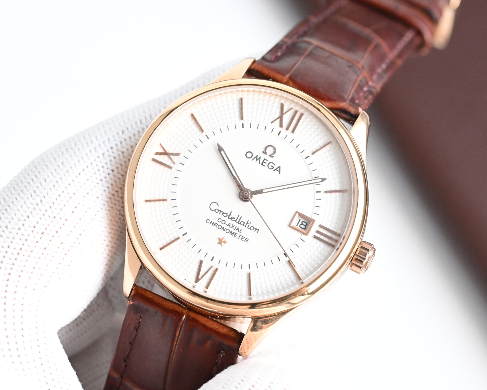 Classic Watch 40mm White / Rose Gold - watch0420 - Image 5