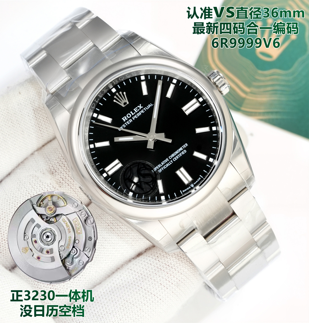 Rolex Oyster Perpetual 36mm Blue - watch0422 - Image 5