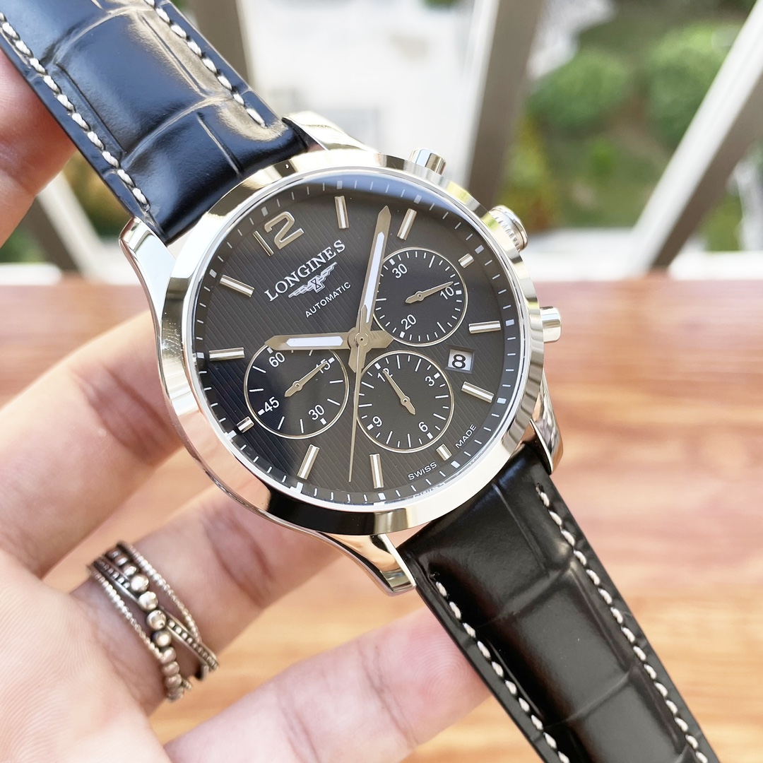 Longines Watch 42mm White / Blue - watch0426 - Image 5