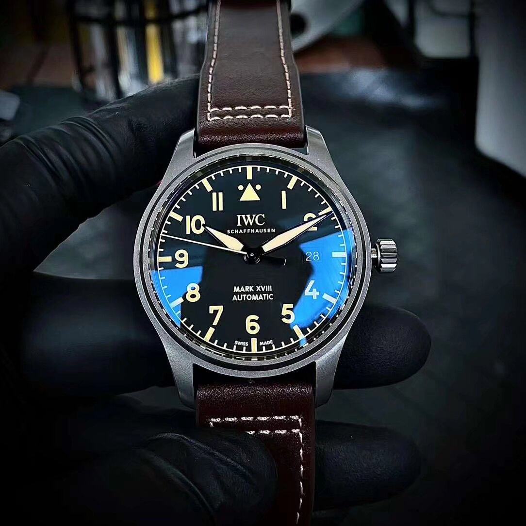 IWC Pilot 40mm Silver - watch0435 - Image 5