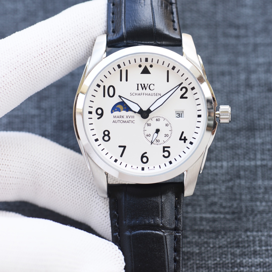 IWC Watch 41mm Silver - watch0450 - Image 5