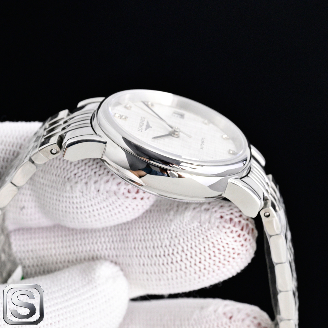 Longines Watch 29mm White / Silver - watch0464 - Image 5