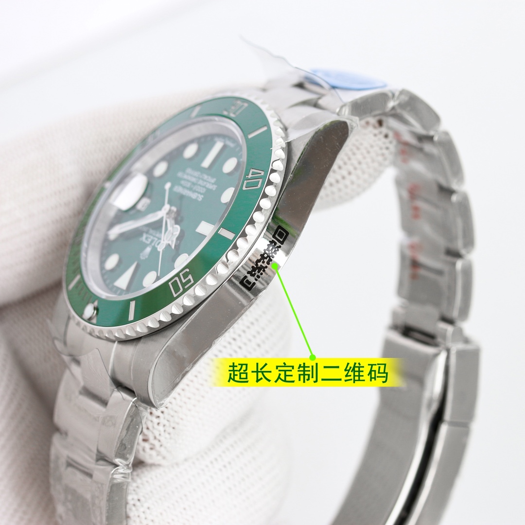 Rolex Submariner White - watch0472 - Image 5