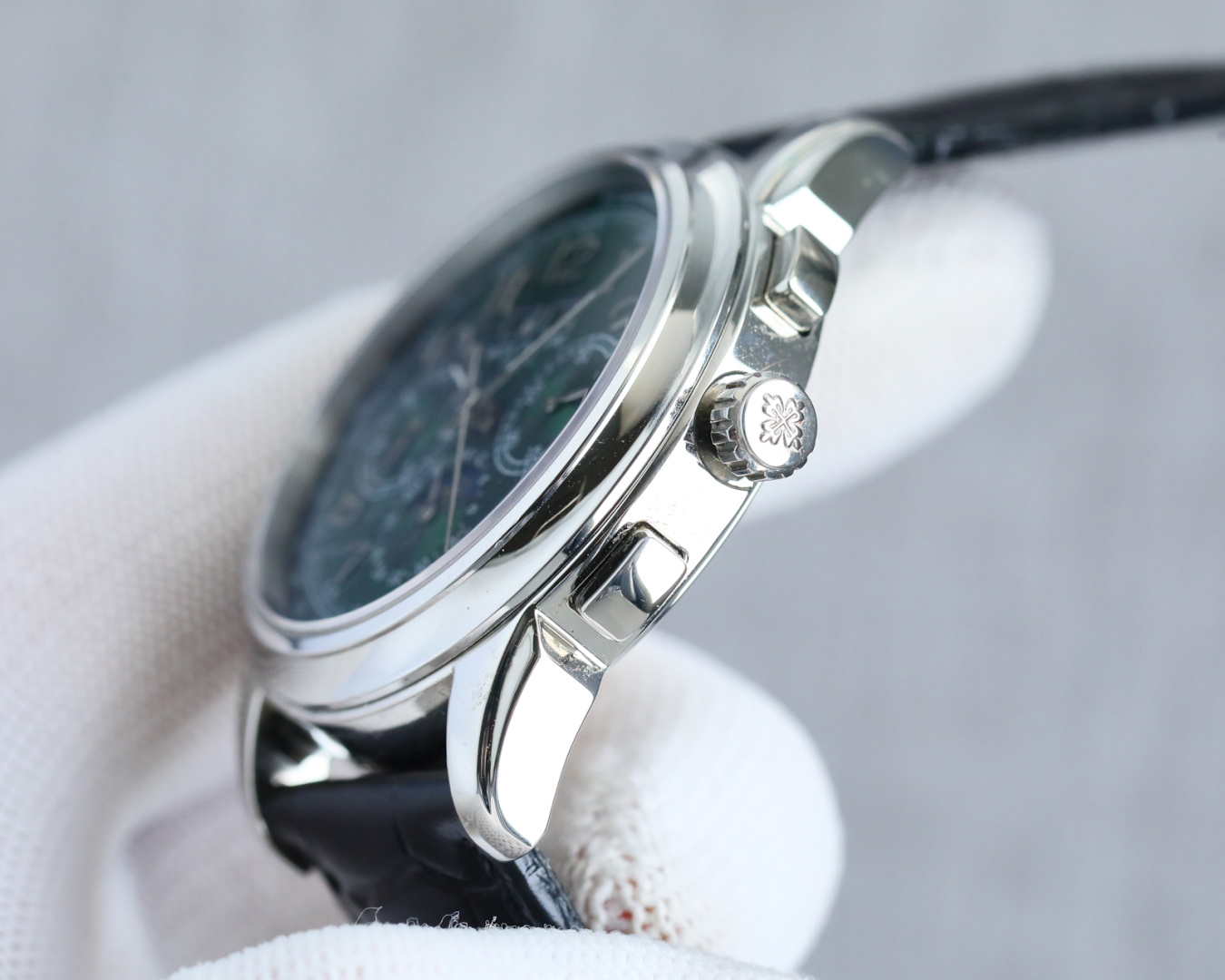 Patek Philippe Watch 41mm White / Gold - watch0479 - Image 5