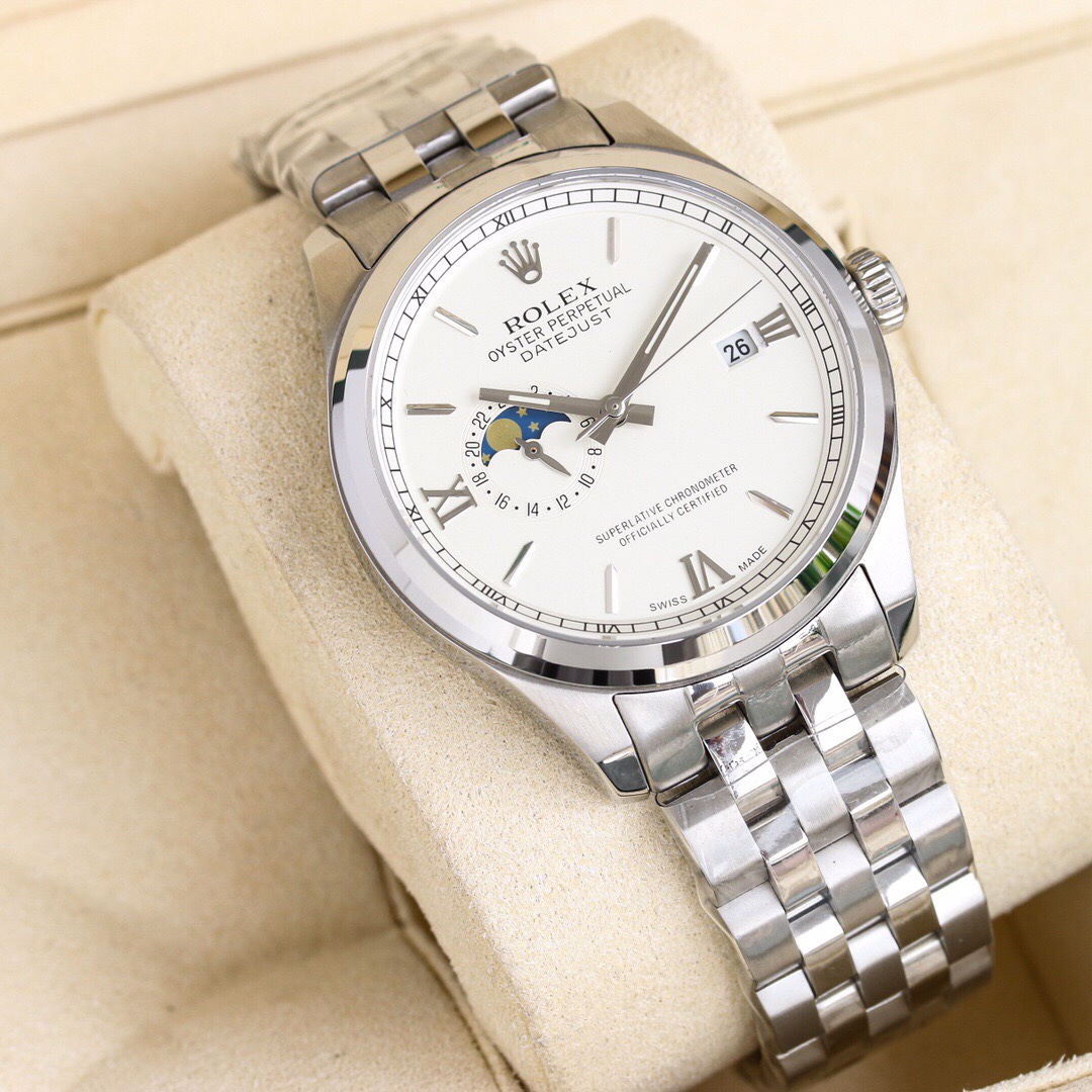 Rolex Watch 40mm Silver - watch0494 - Image 5