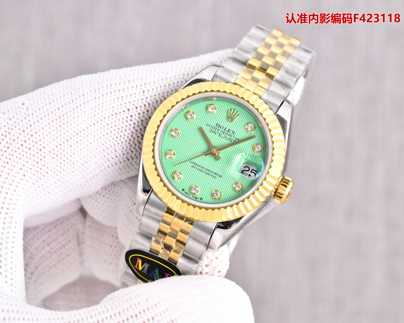 Rolex Datejust 28mm Silver - watch0501 - Image 5