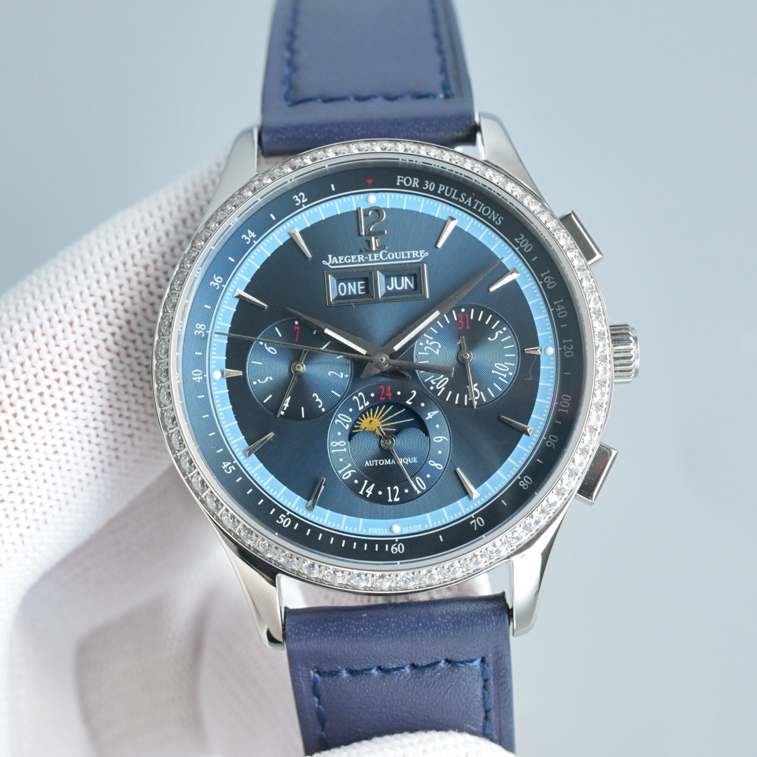 Jaeger-LeCoultre Watch 40mm Rose Gold / Silver - watch0523 - Image 5
