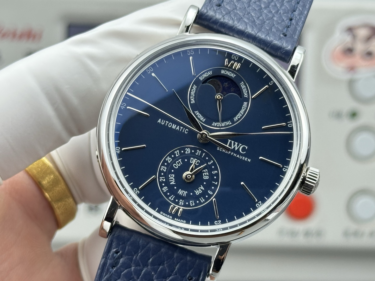 IWC Watch White / Gold - watch0524 - Image 5