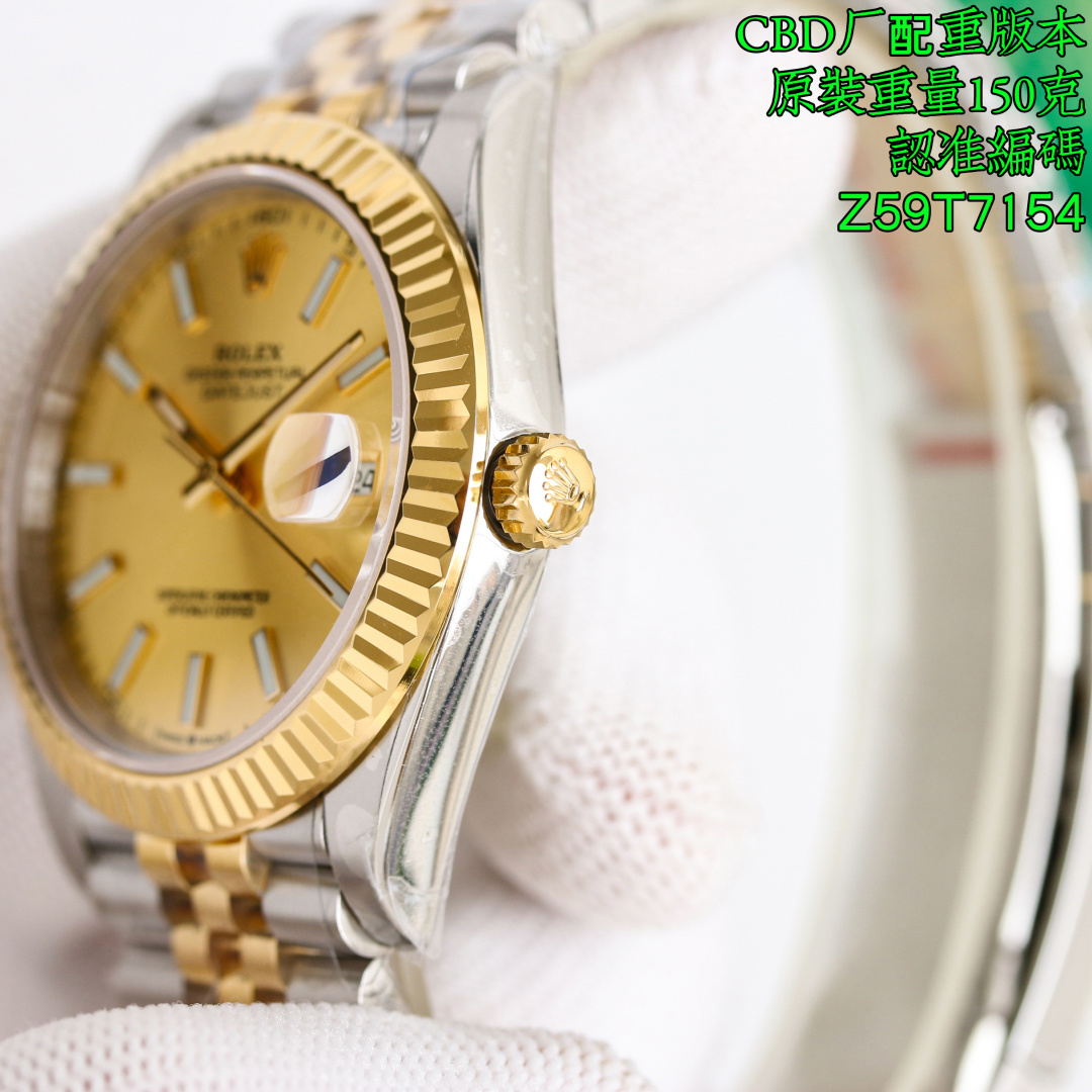 Rolex Datejust 41mm Silver - watch0535 - Image 5