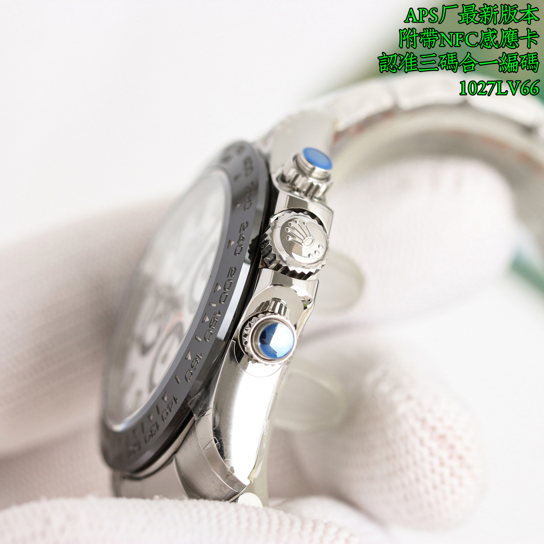 Rolex Daytona Silver - watch0540 - Image 5