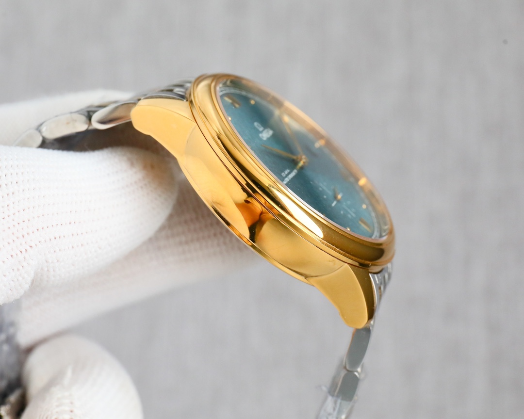Omega De Ville Rose Gold / Silver - watch0557 - Image 5