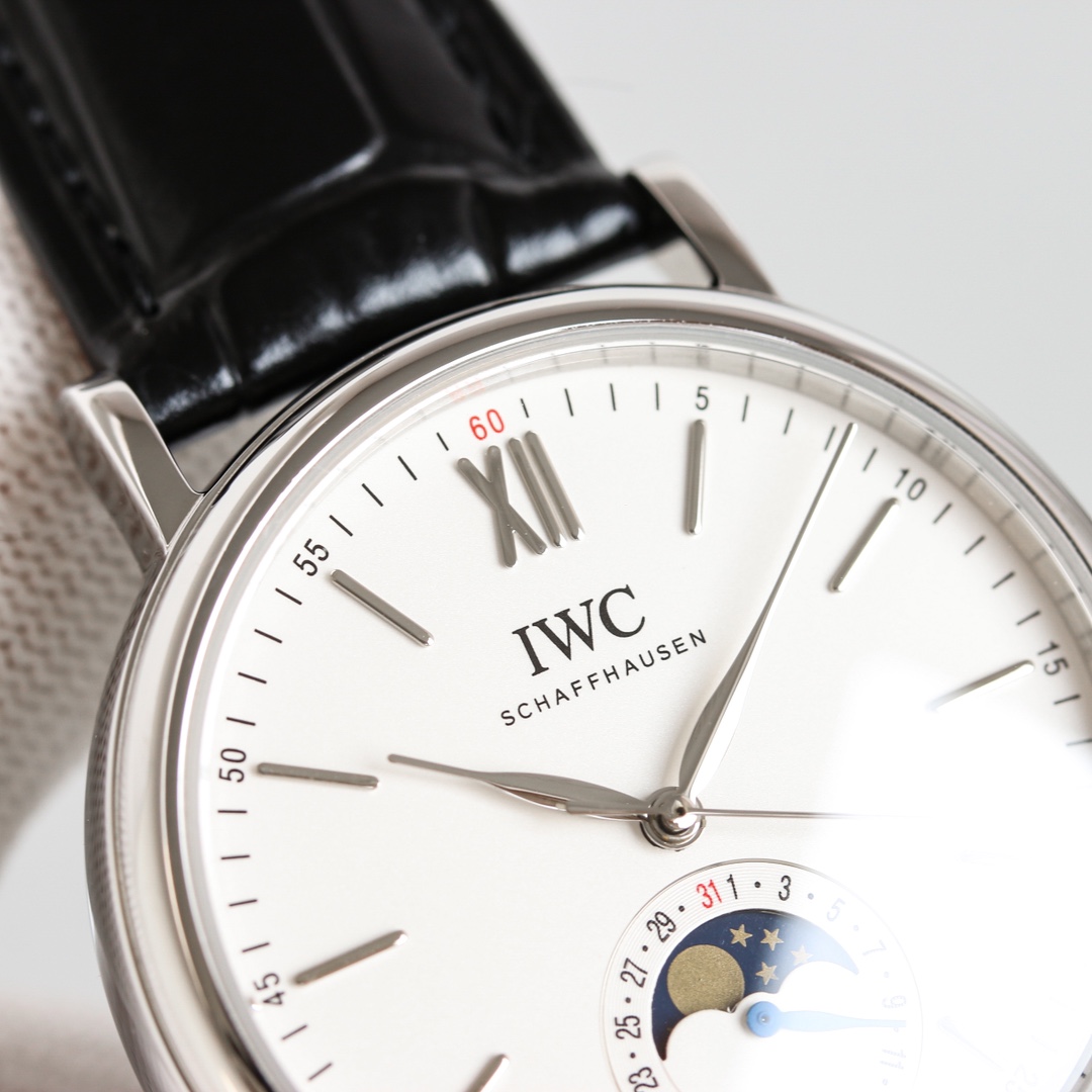 IWC Watch 39mm White / Rose Gold - watch0560 - Image 5