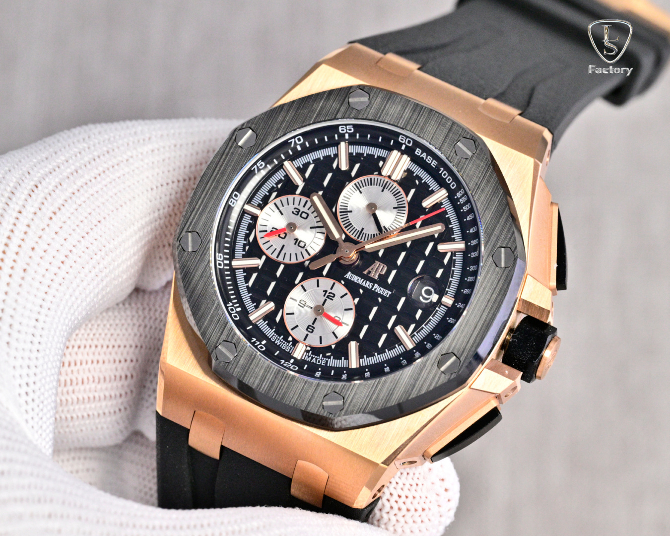 Audemars Piguet Royal Oak Black / Blue - watch0576 - Image 5