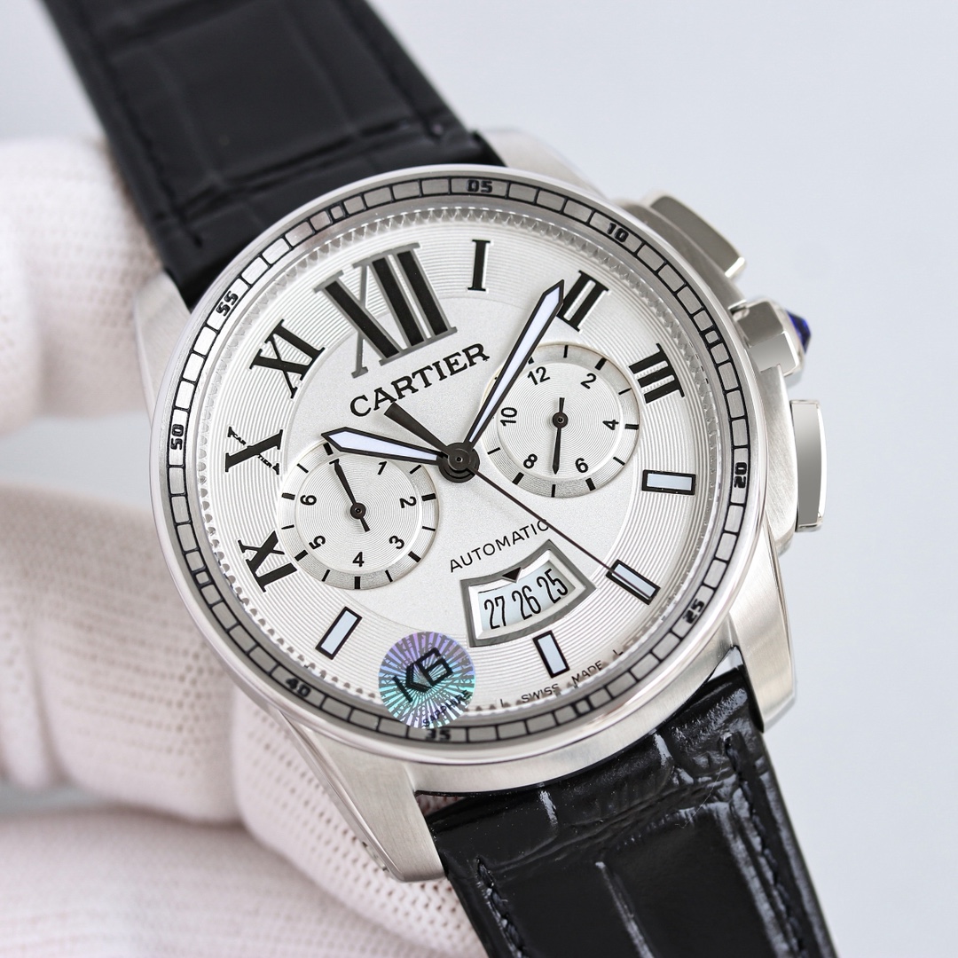 Cartier Watch Gold / Silver - watch0579 - Image 5