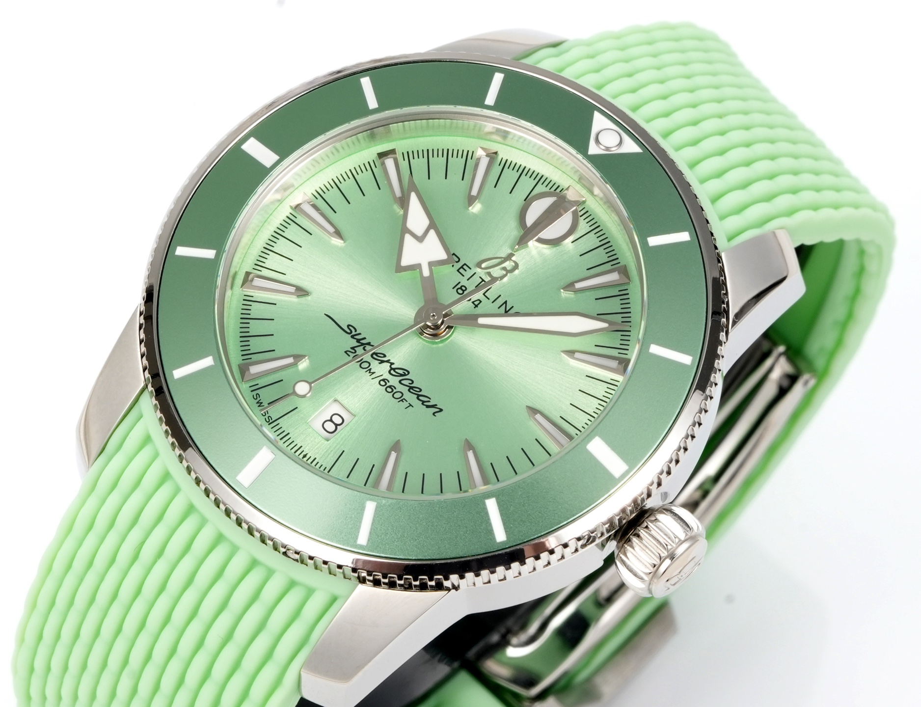 Breitling Watch Silver - watch0580 - Image 5