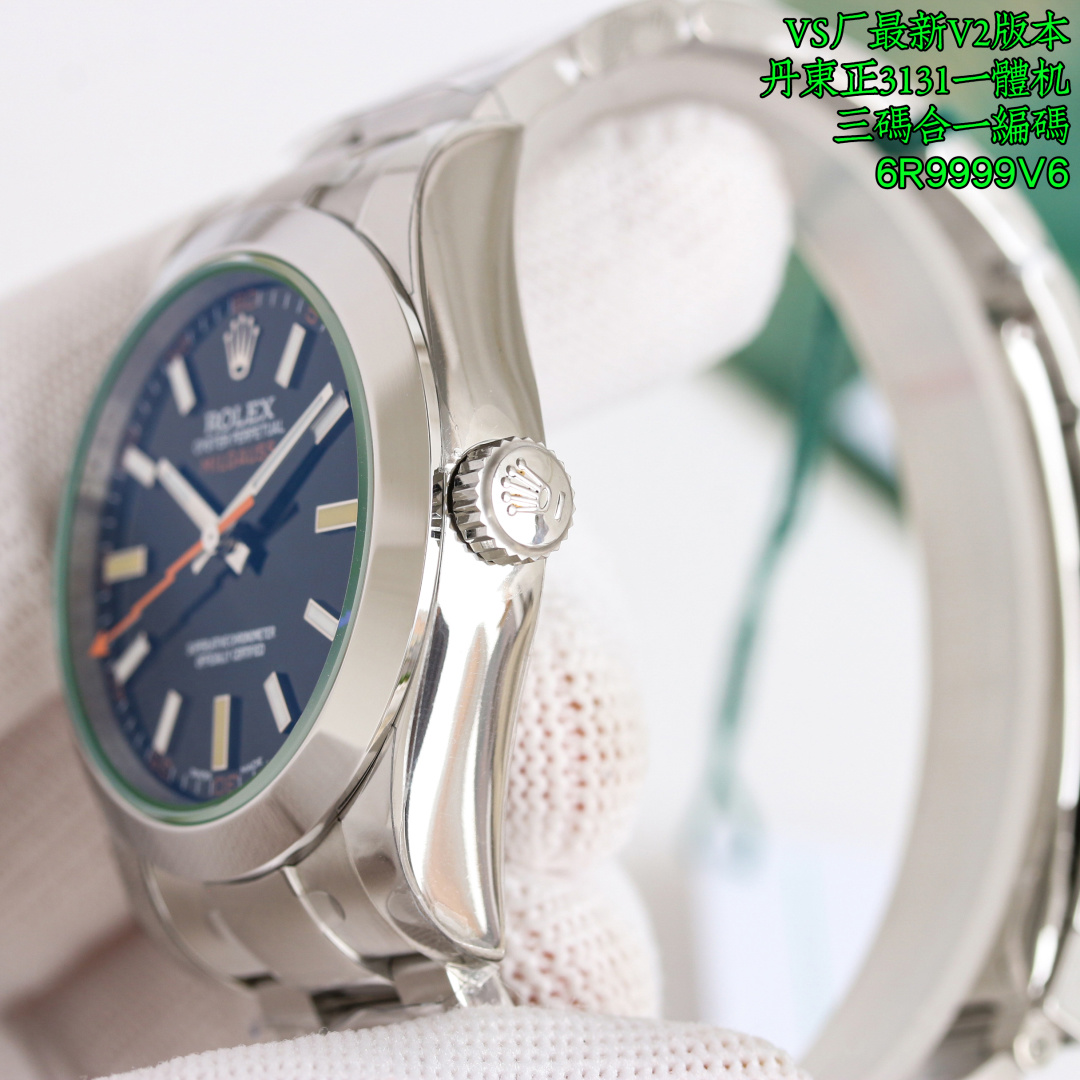 Rolex Oyster Perpetual 40mm White / Blue - watch0585 - Image 5