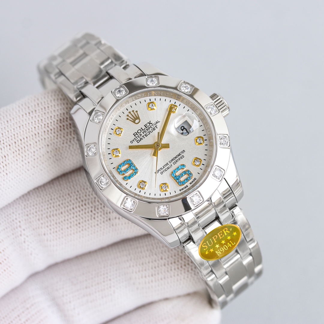 Rolex Watch 34mm Gold - watch0588 - Image 5