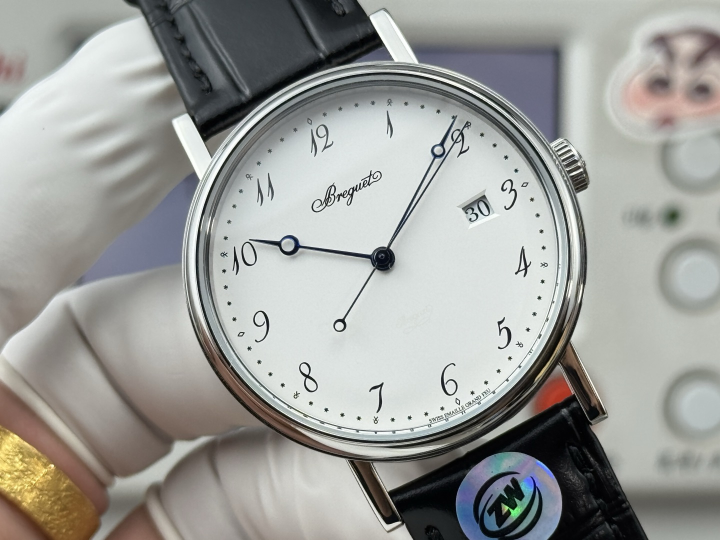 Classic Watch 38mm White / Rose Gold - watch0601 - Image 5