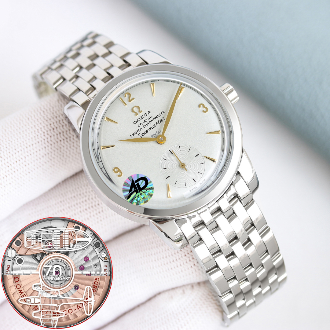 Omega Seamaster Silver - watch0602 - Image 5