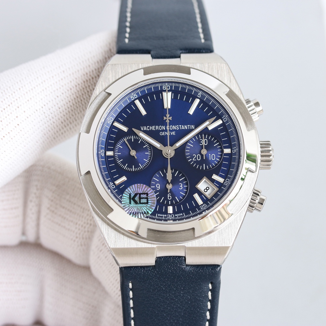 Vacheron Constantin Overseas 41mm White / Rose Gold - watch0650 - Image 5