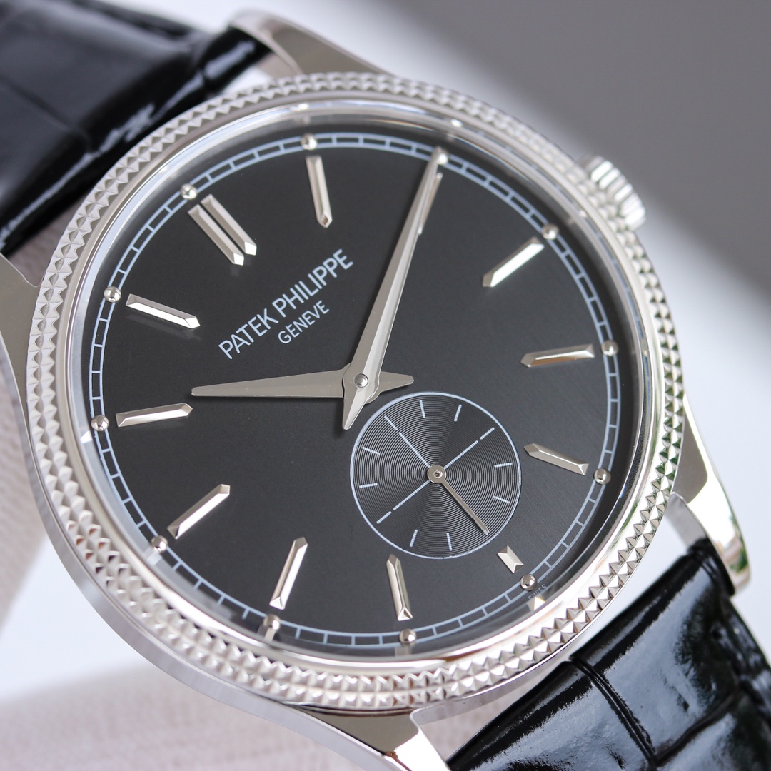 Patek Philippe Watch 39mm White / Gold - watch0658 - Image 5